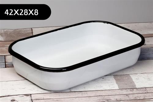 תבנית מלבנית אימייל לבן גדול