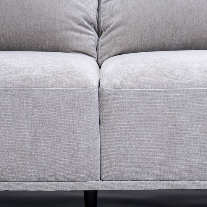 ספה קלואי לייט גריי פינתי