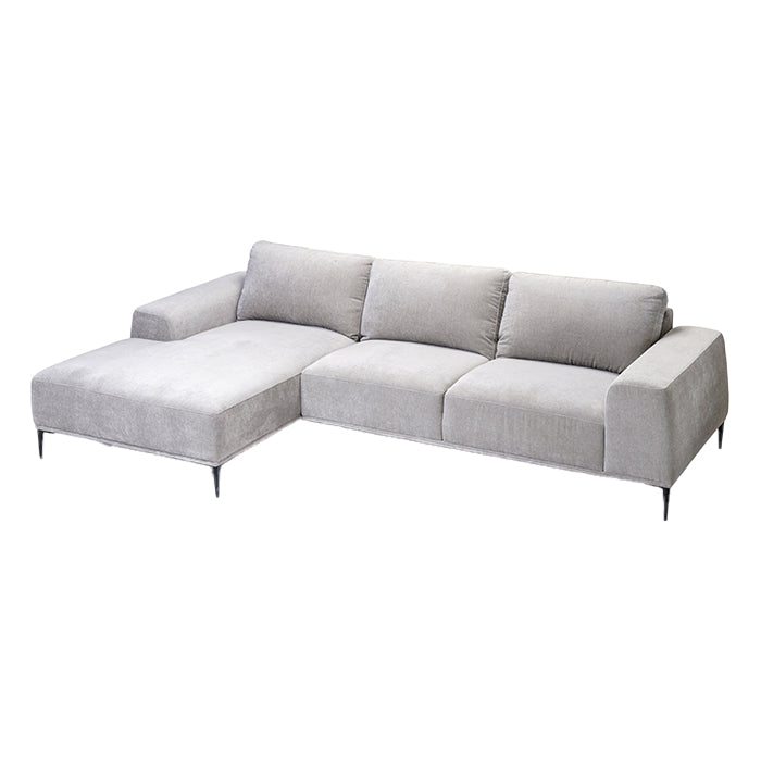 ספה קלואי לייט גריי פינתי