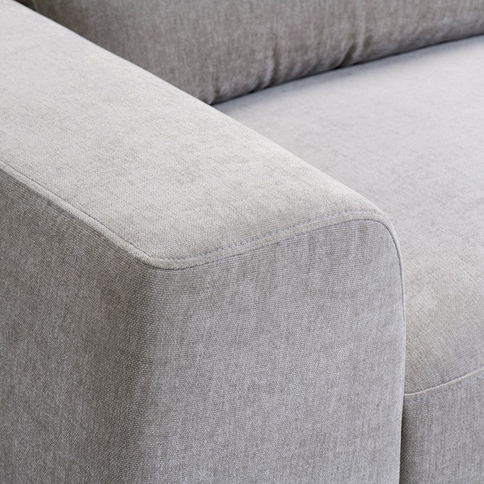 ספה קלואי לייט גריי פינתי