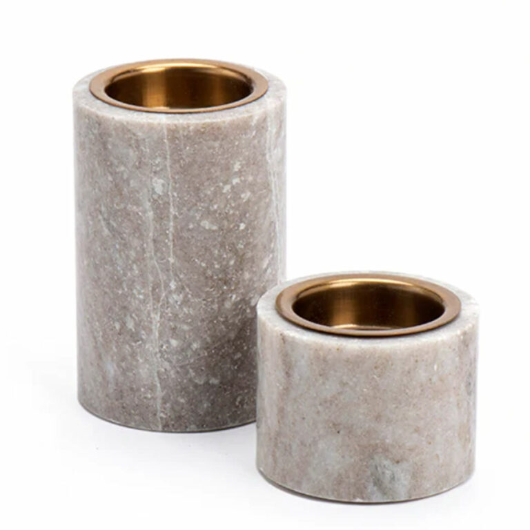 פמוט אלגנט מרבל בז