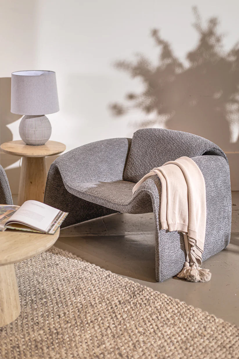 כורסא מלאני אפור