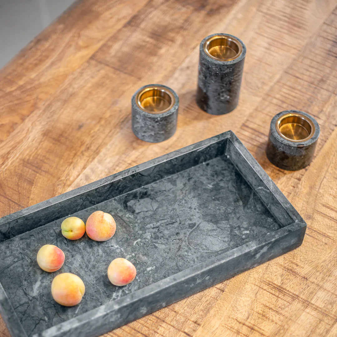 פמוט אלגנט גרין קטן