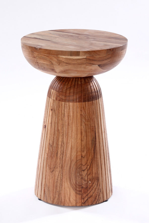 שולחן צד ווד לין