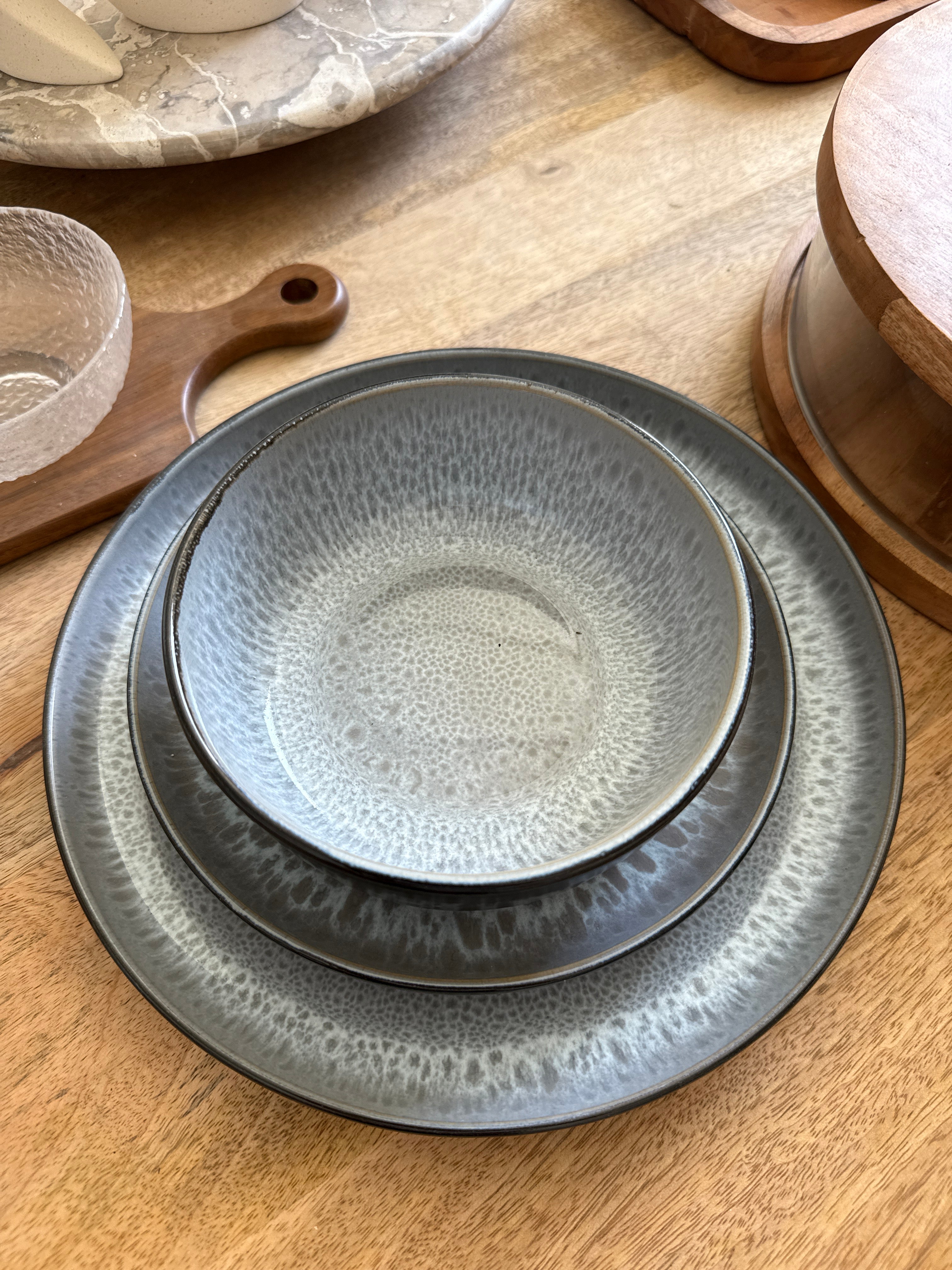 סט 18 חלקים  בלו