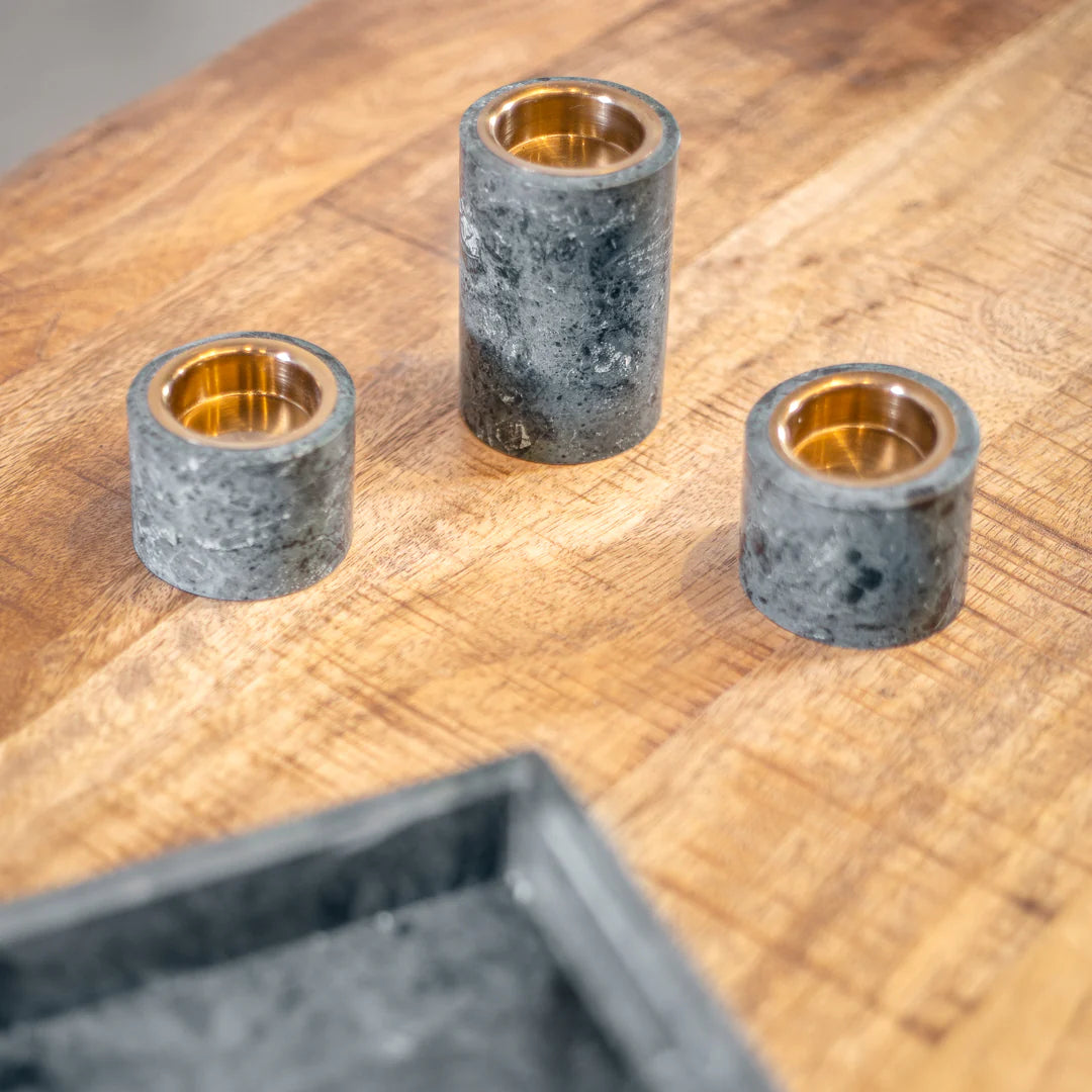 פמוט אלגנט גרין קטן