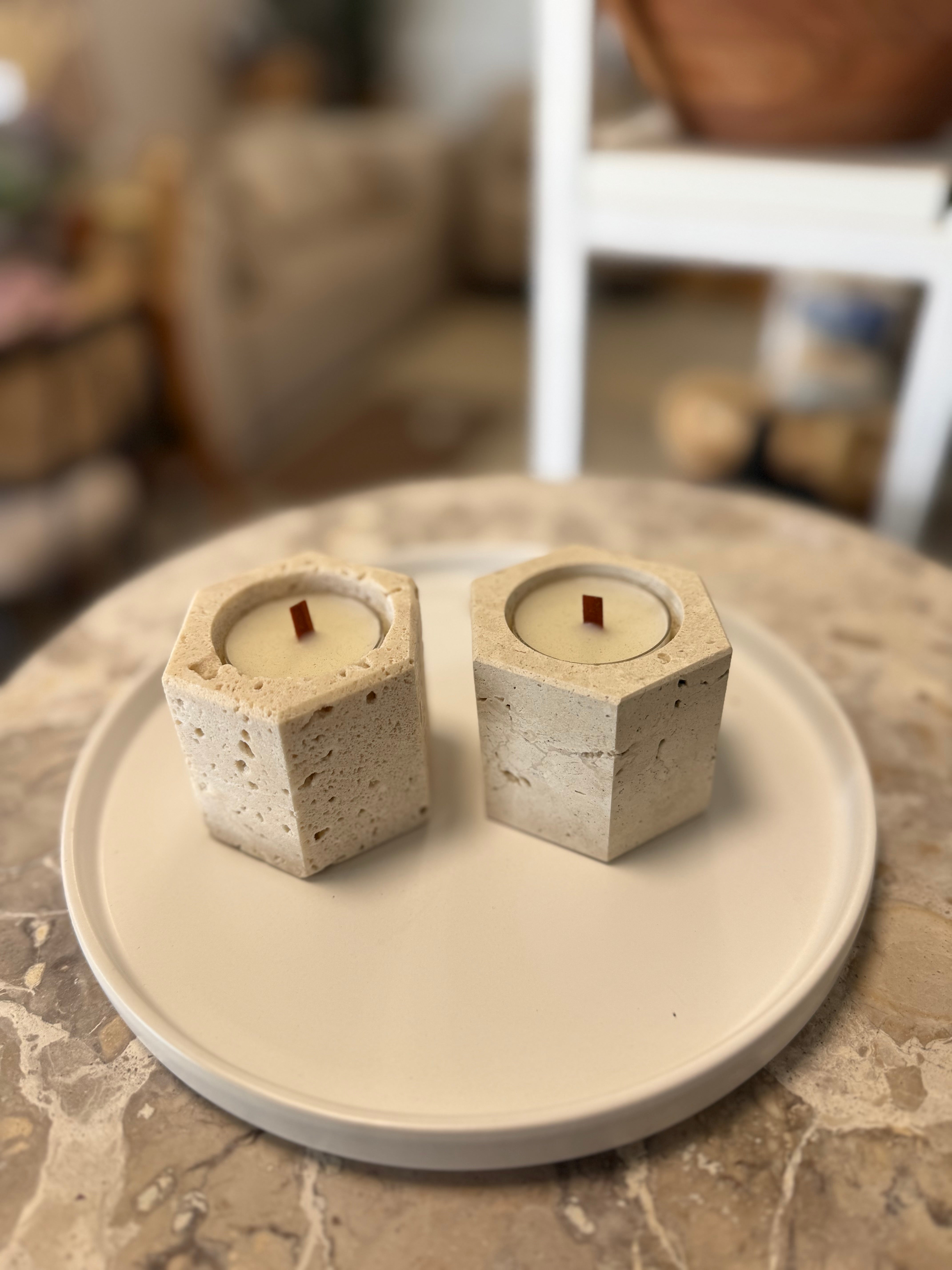 פמוטי טרוונטין משושה