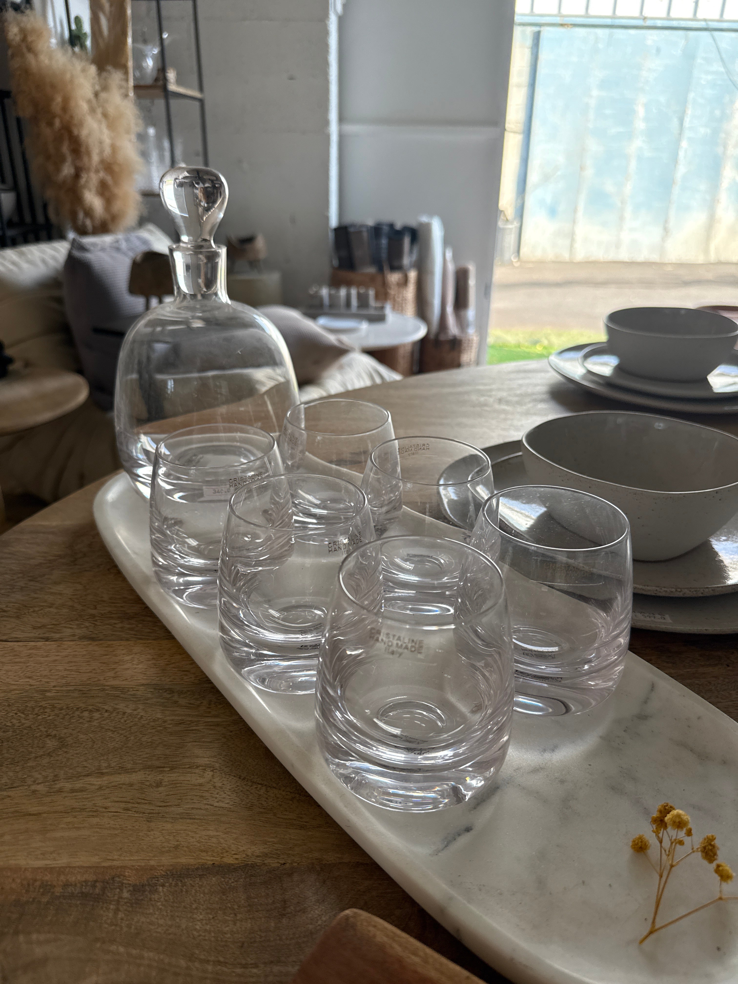 סט 6 ויסקי גלוסי קליר