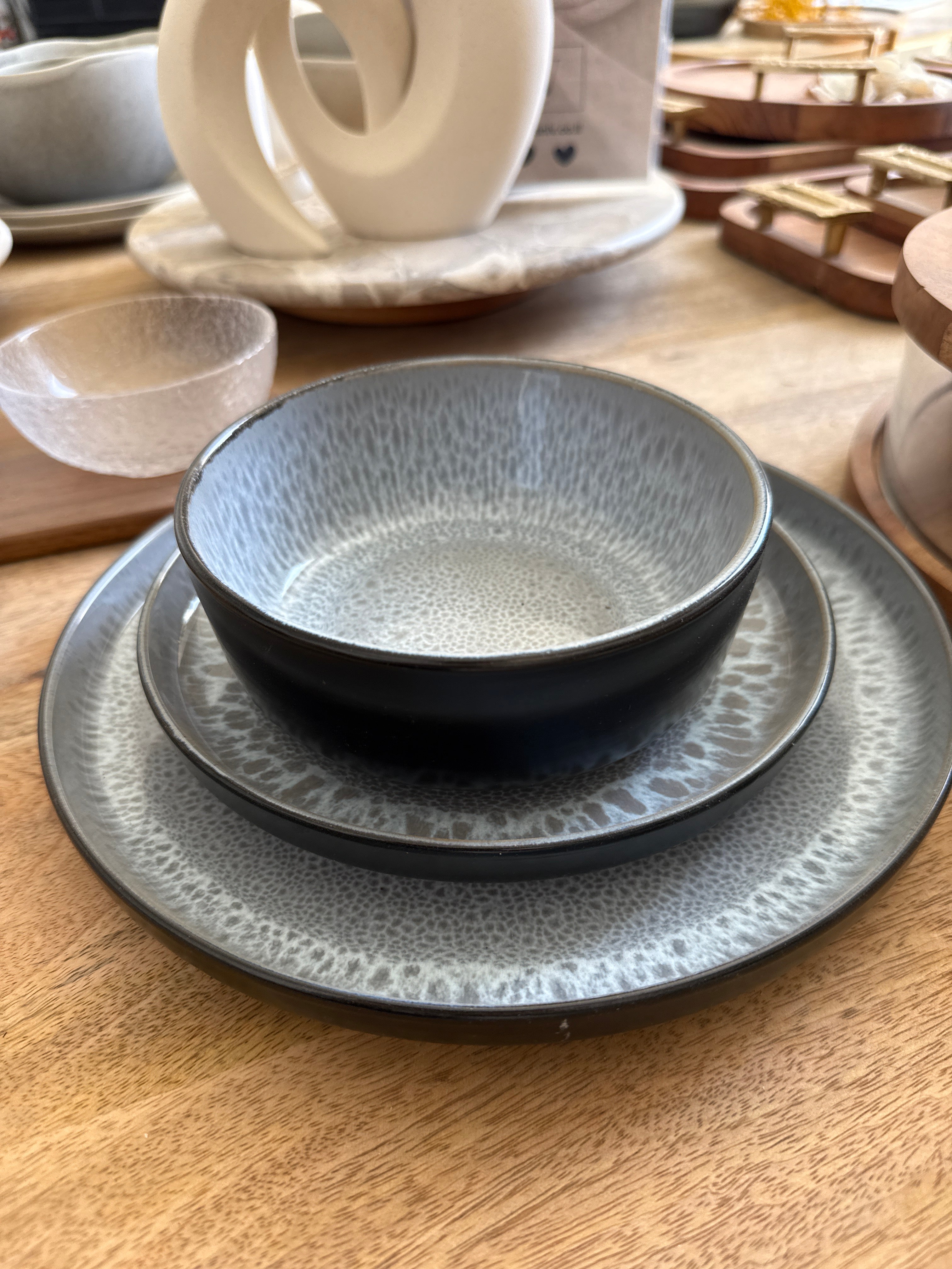 סט 18 חלקים  בלו