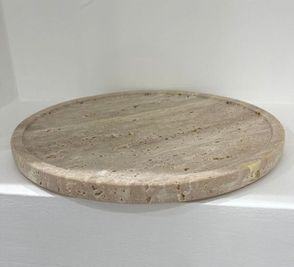 מגש מגי טרוונטין עגול - גדול