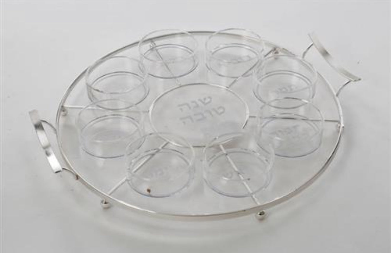 מגש ראש השנה אקרילי שקוף