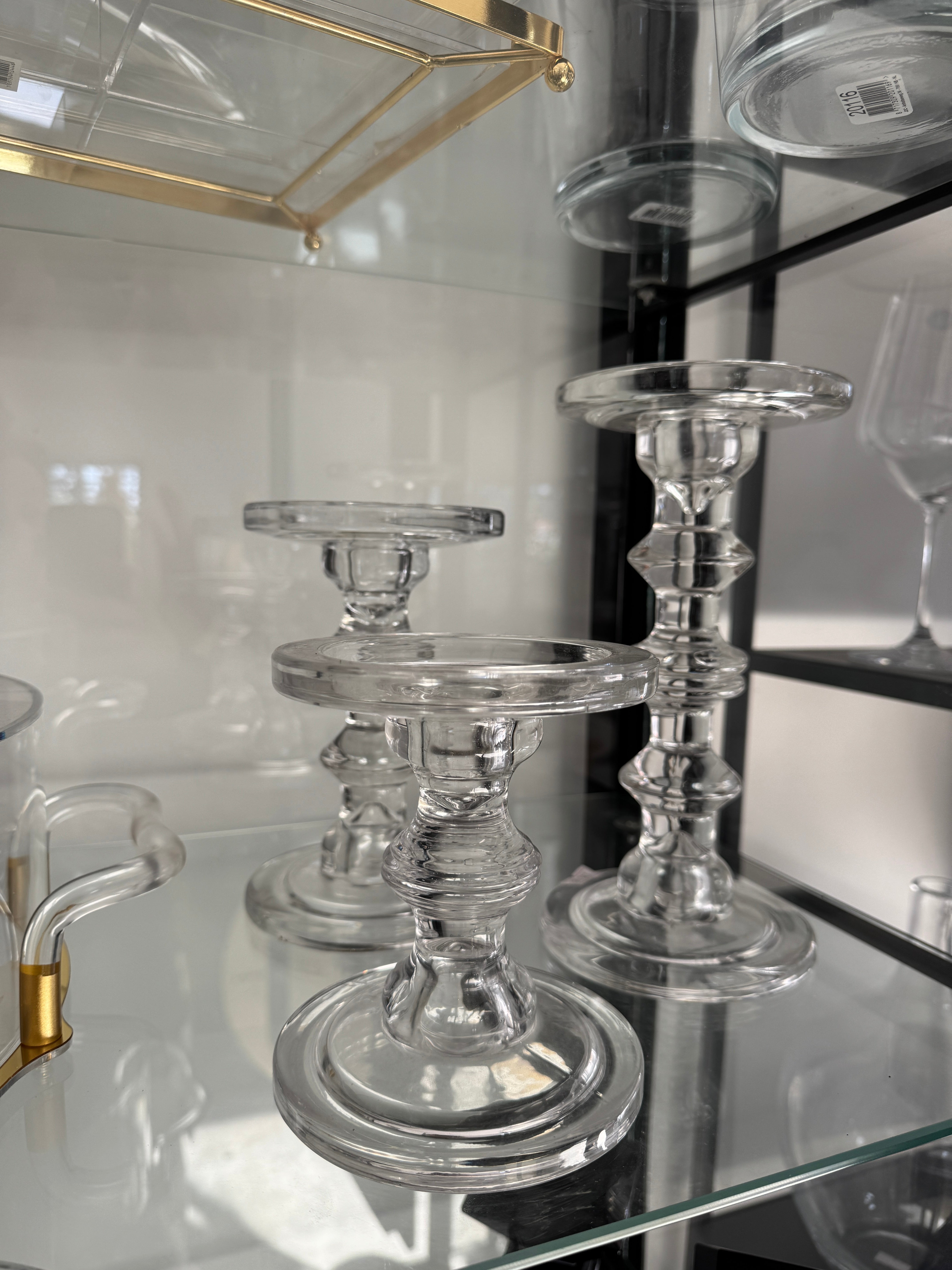 פמוט קליר - שקוף