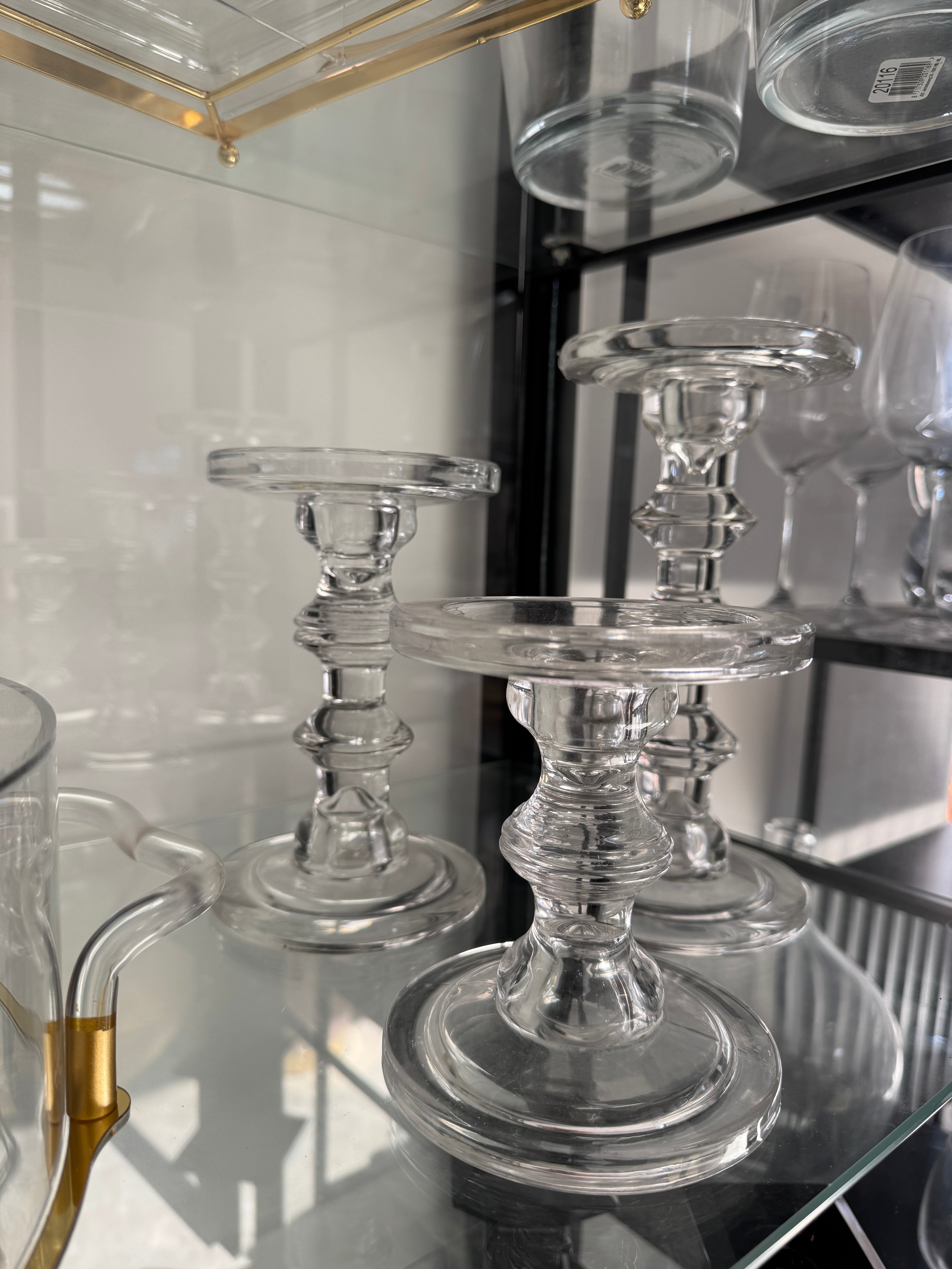 פמוט קליר - שקוף