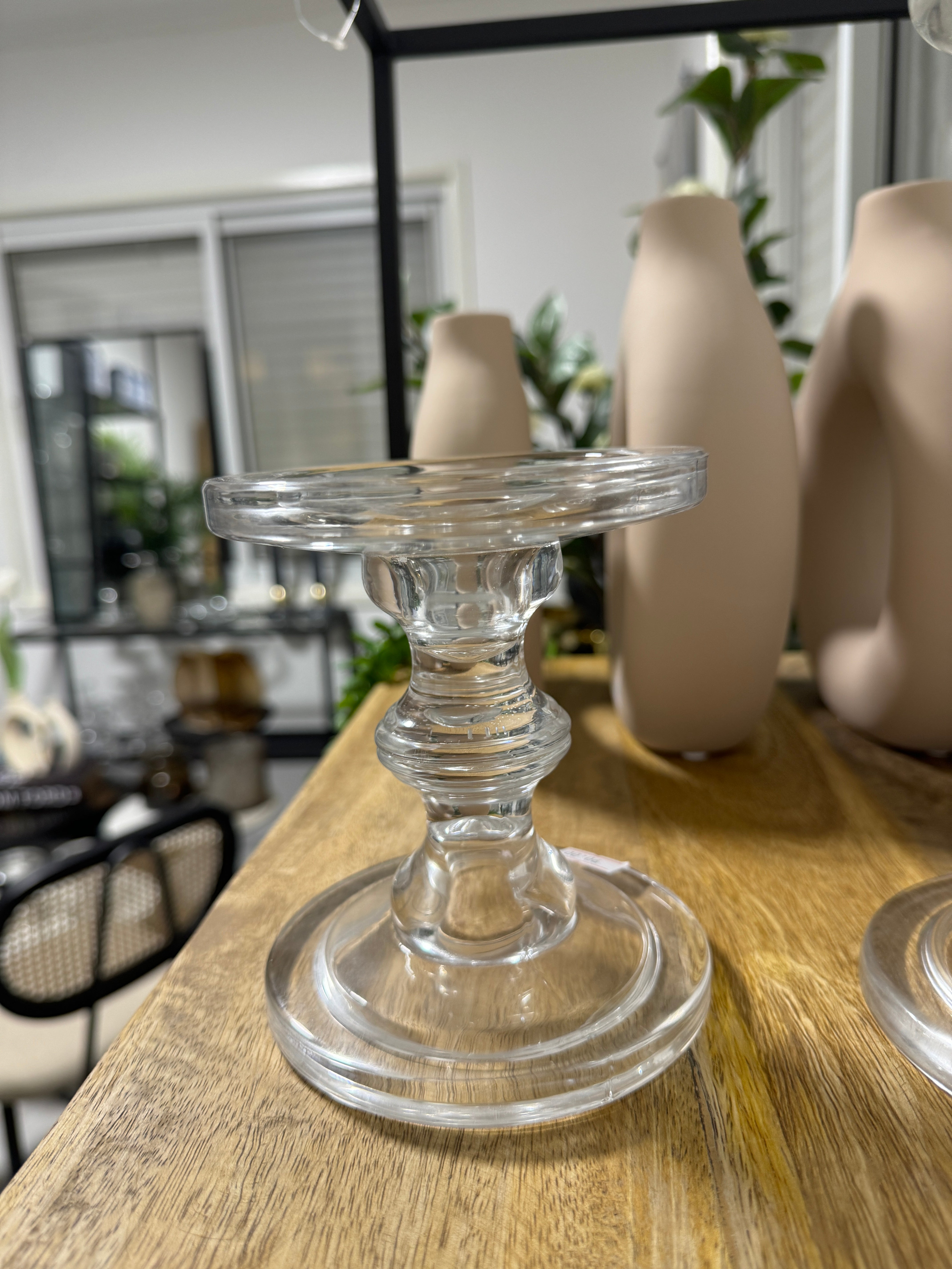 פמוט קליר - שקוף