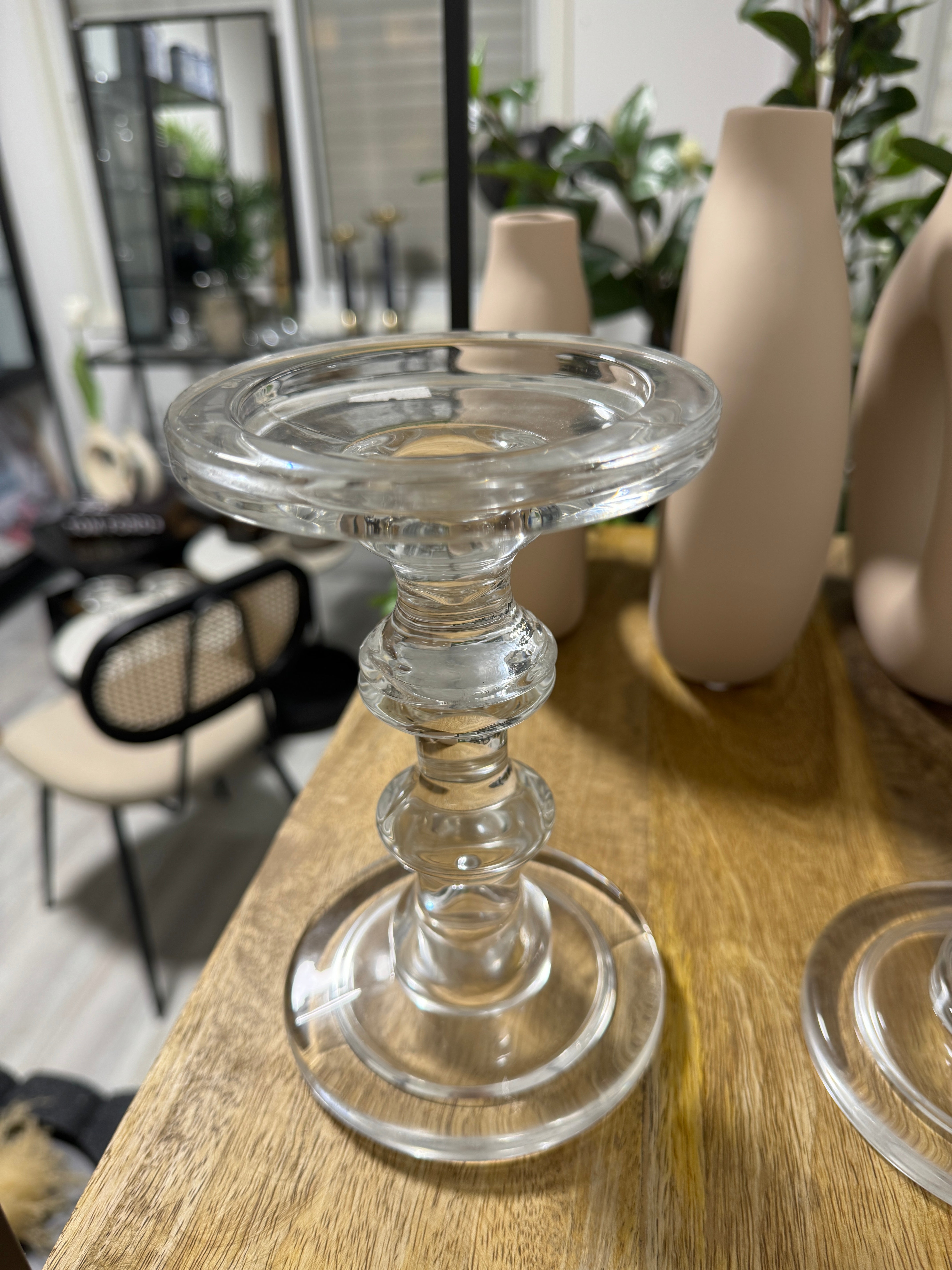 פמוט קליר - שקוף