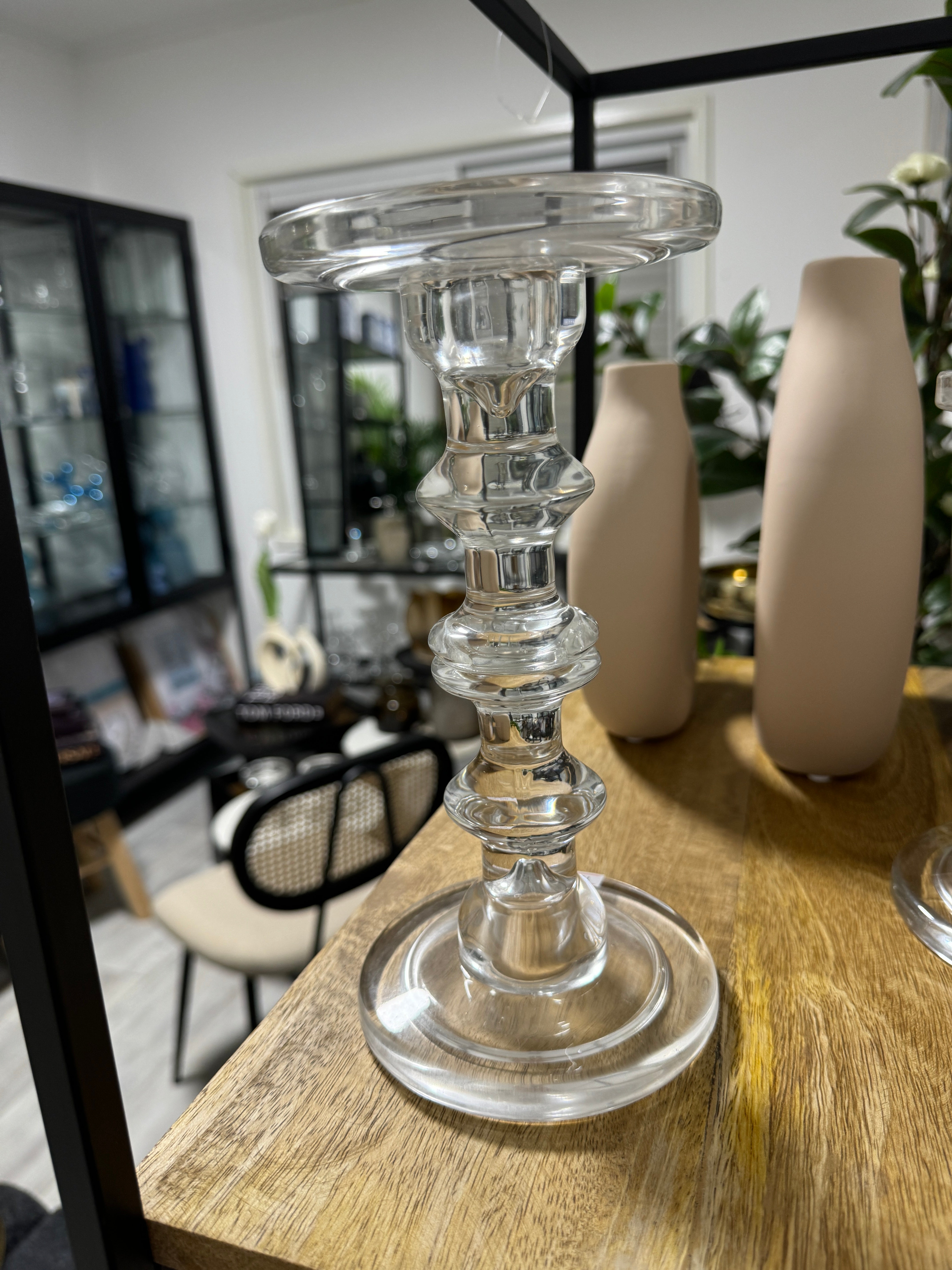 פמוט קליר - שקוף