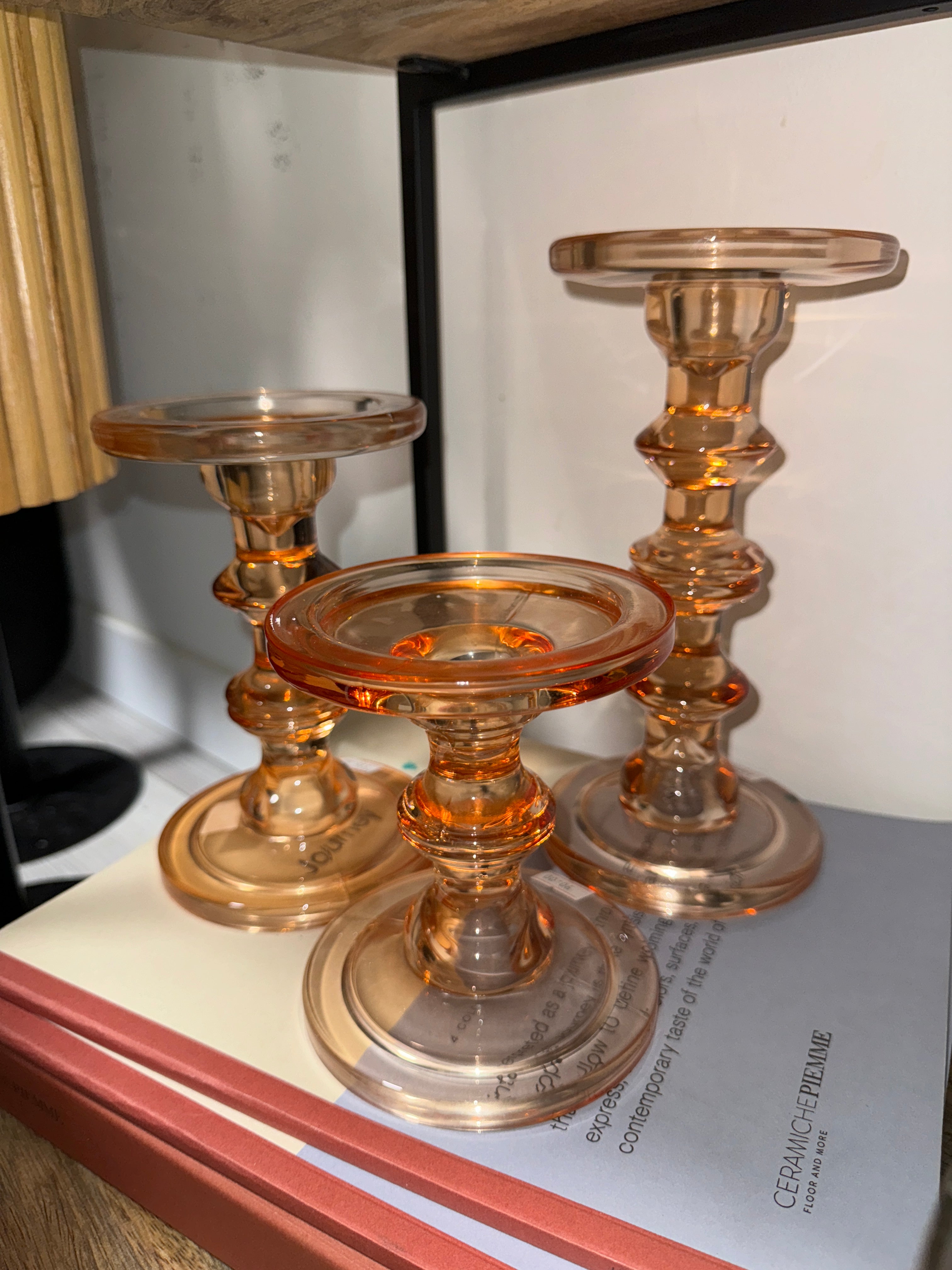 פמוט קליר - כתום