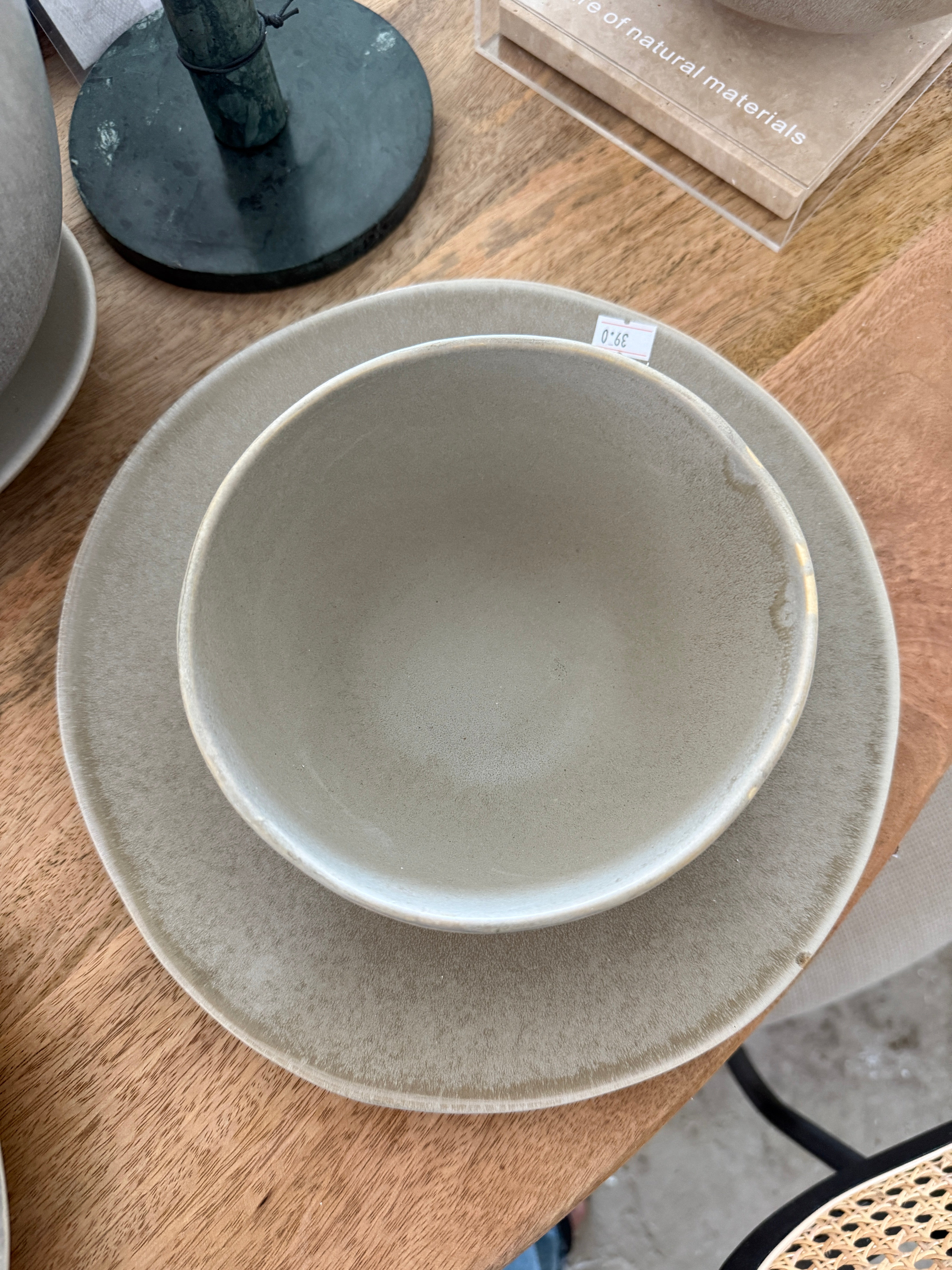 סט צלחות סהרה בז