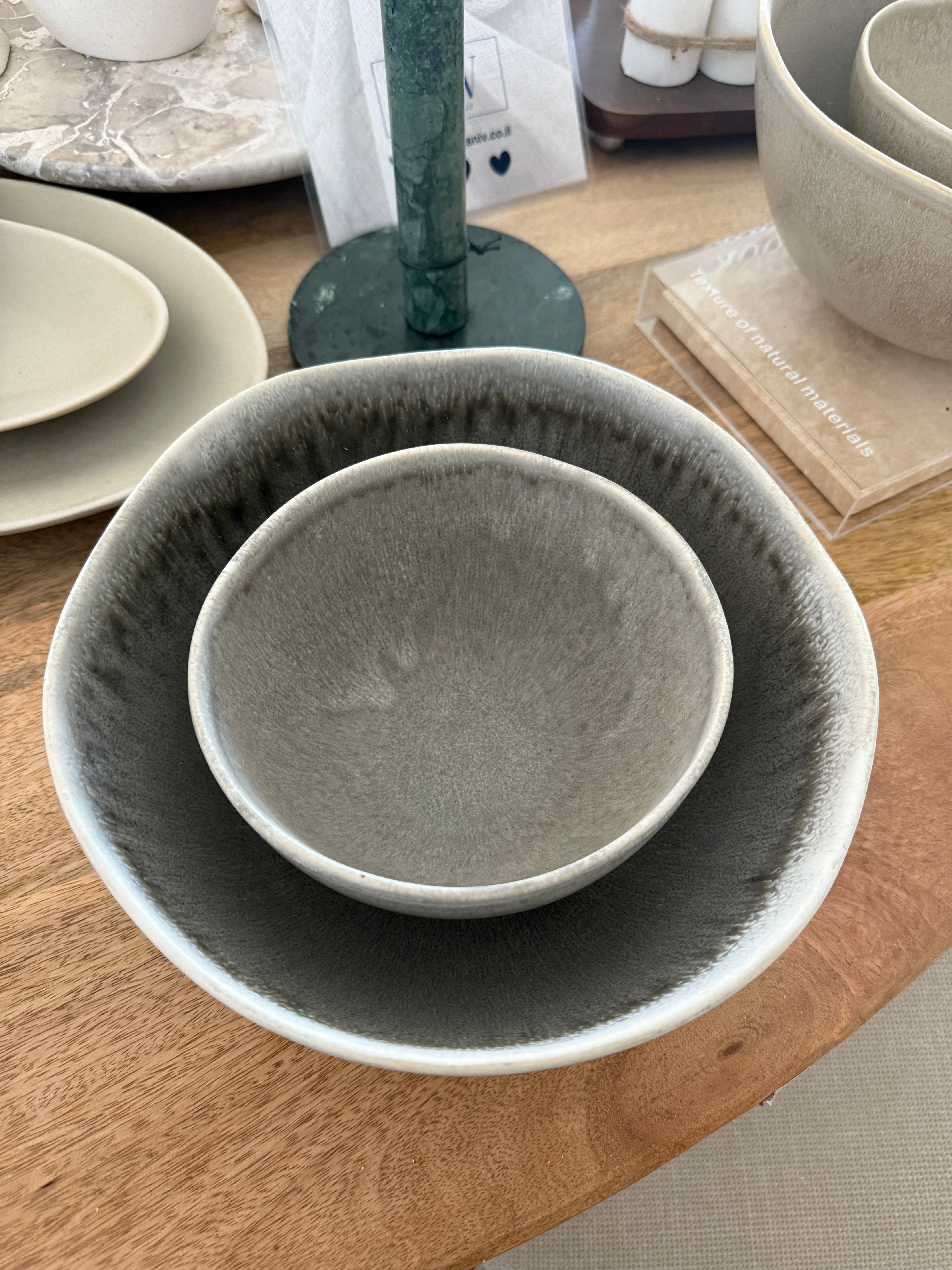 קערת סלט סהרה גריי