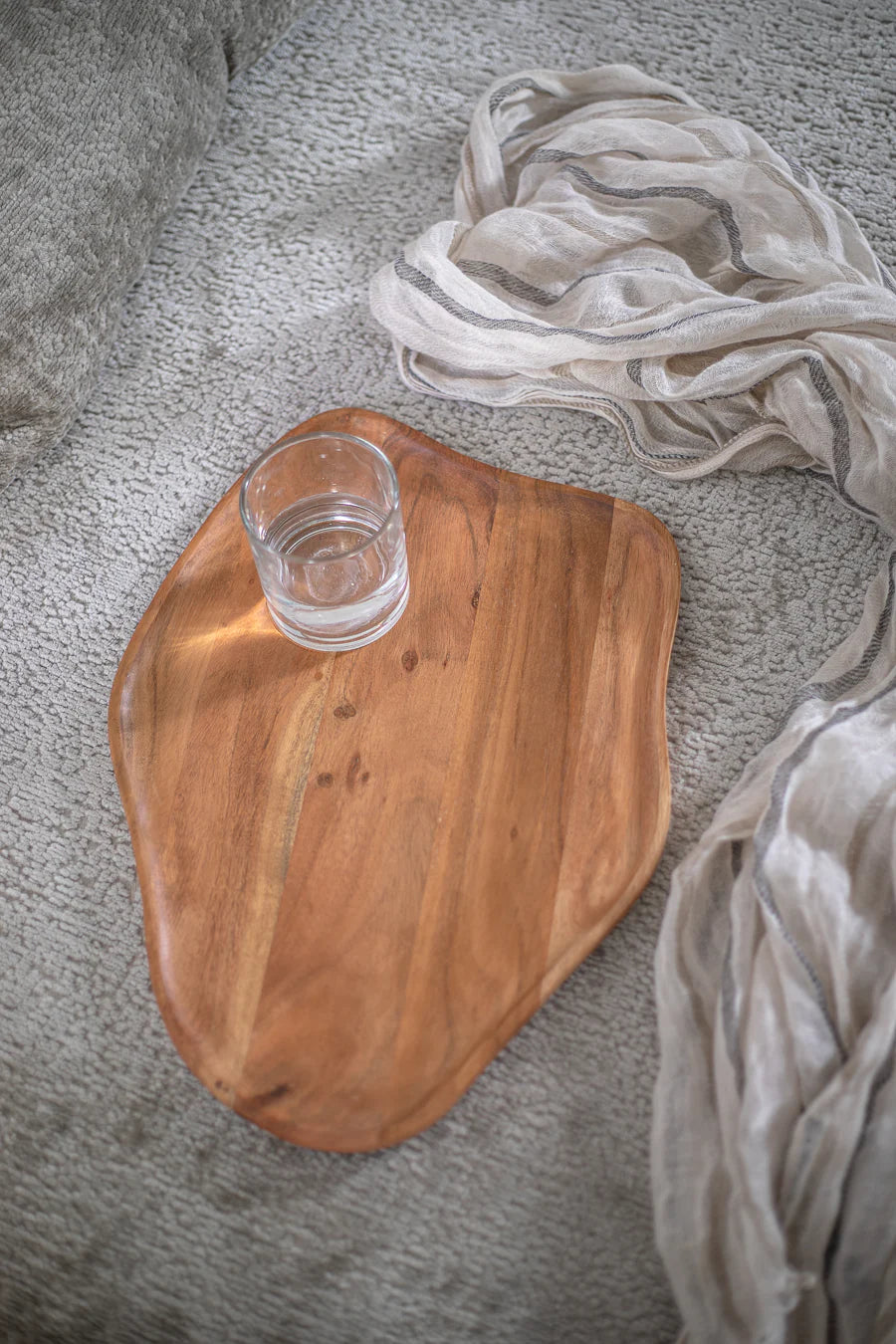 מגש עץ אורגניק L