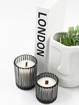 נר גלאס פסים