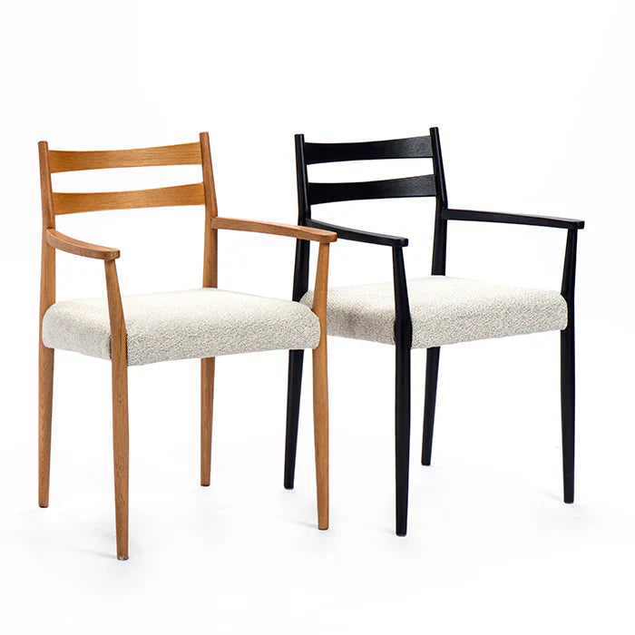 כיסא מרטינה בלאק ידיות